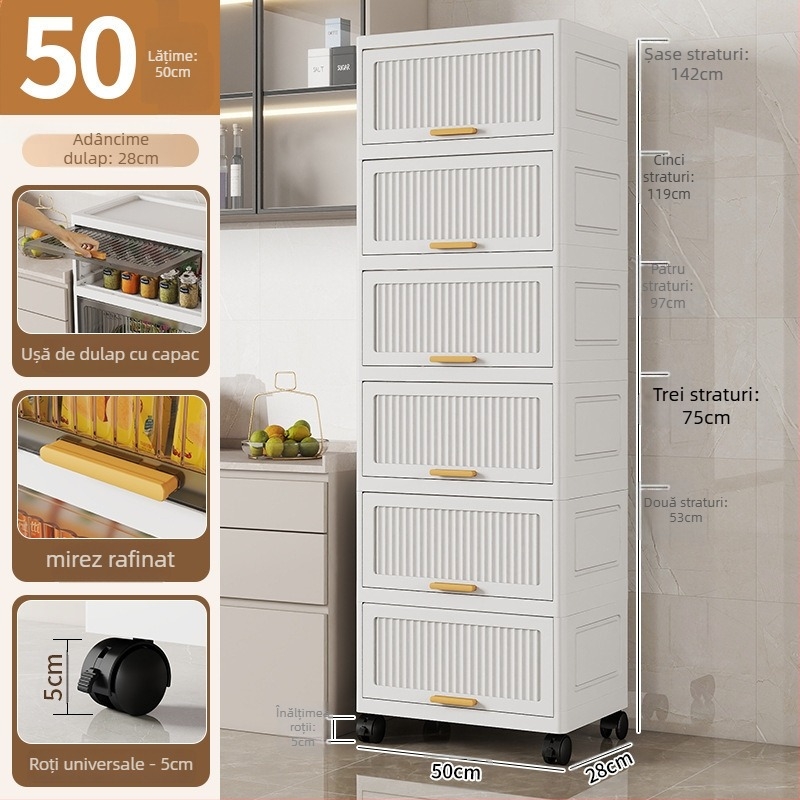 Dulap de depozitare din PP, model 840, 3-7 etaje, greutate 2,166 kg, organizator multifuncțional pentru jucării, rechizite și altele