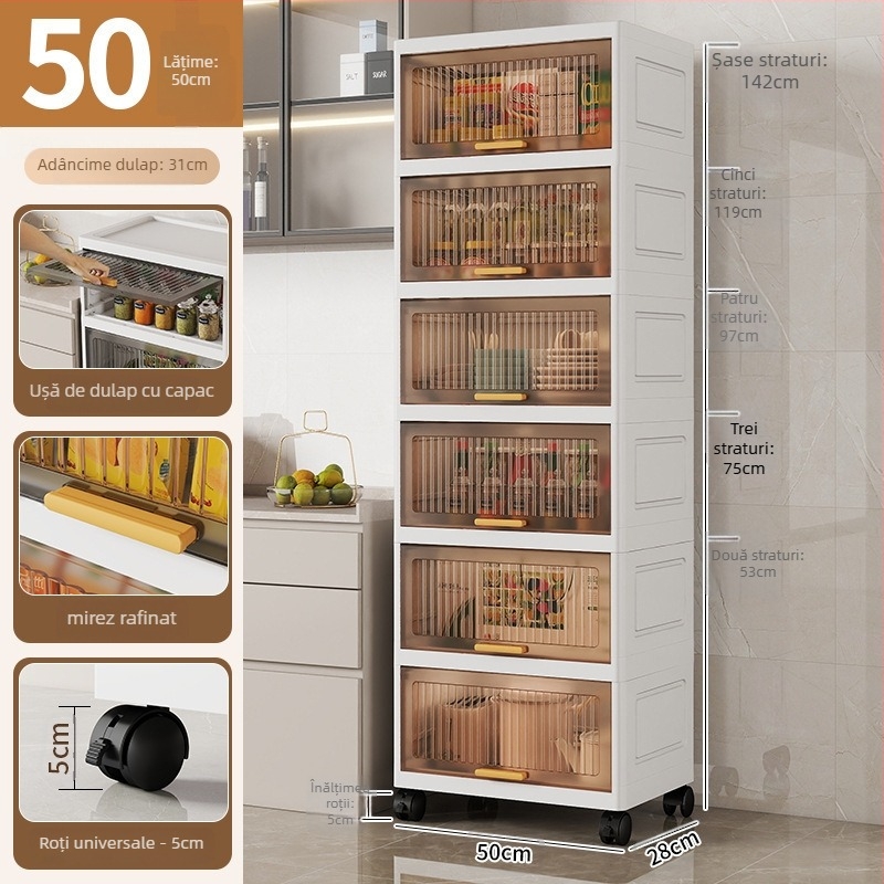 Dulap de depozitare din PP, model 840, 3-7 etaje, greutate 2,166 kg, organizator multifuncțional pentru jucării, rechizite și altele