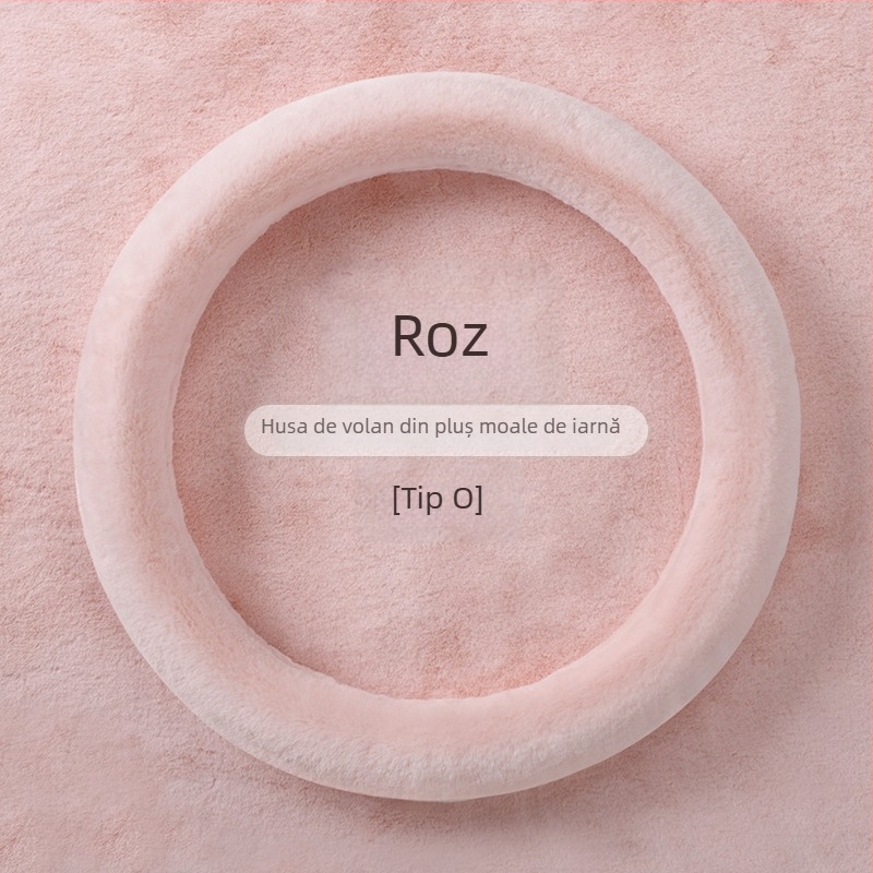 Husă volan auto, pluș sintetic de iarnă, potrivire universală, marcă Oningwan