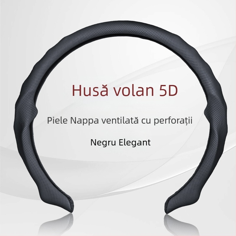 Husă de volan din velur sport, potrivire universală, pentru toate anotimpurile