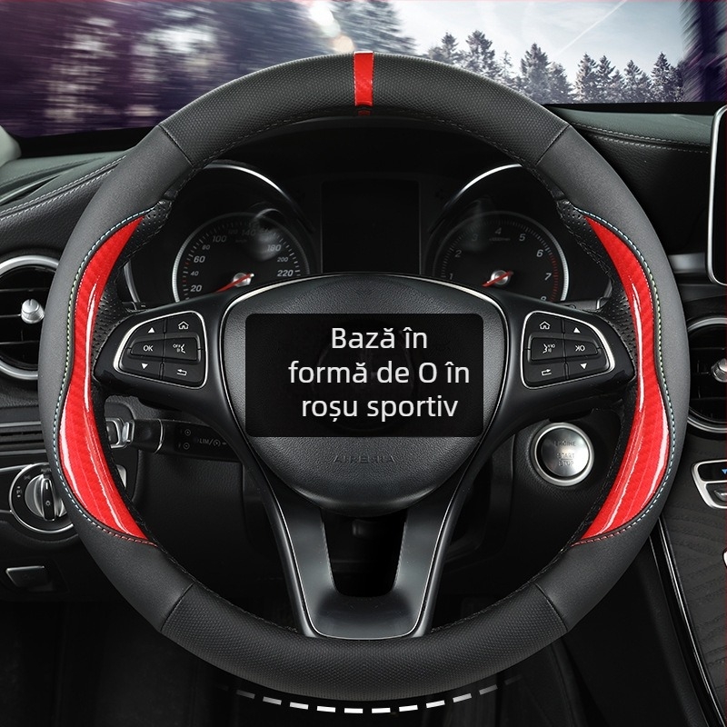 Aolong husă piele volan, potrivire universală, pentru toate anotimpurile, stil exercițiu