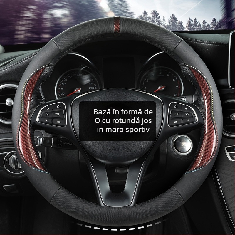 Aolong husă piele volan, potrivire universală, pentru toate anotimpurile, stil exercițiu