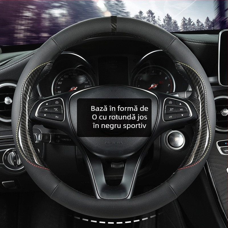 Aolong husă piele volan, potrivire universală, pentru toate anotimpurile, stil exercițiu