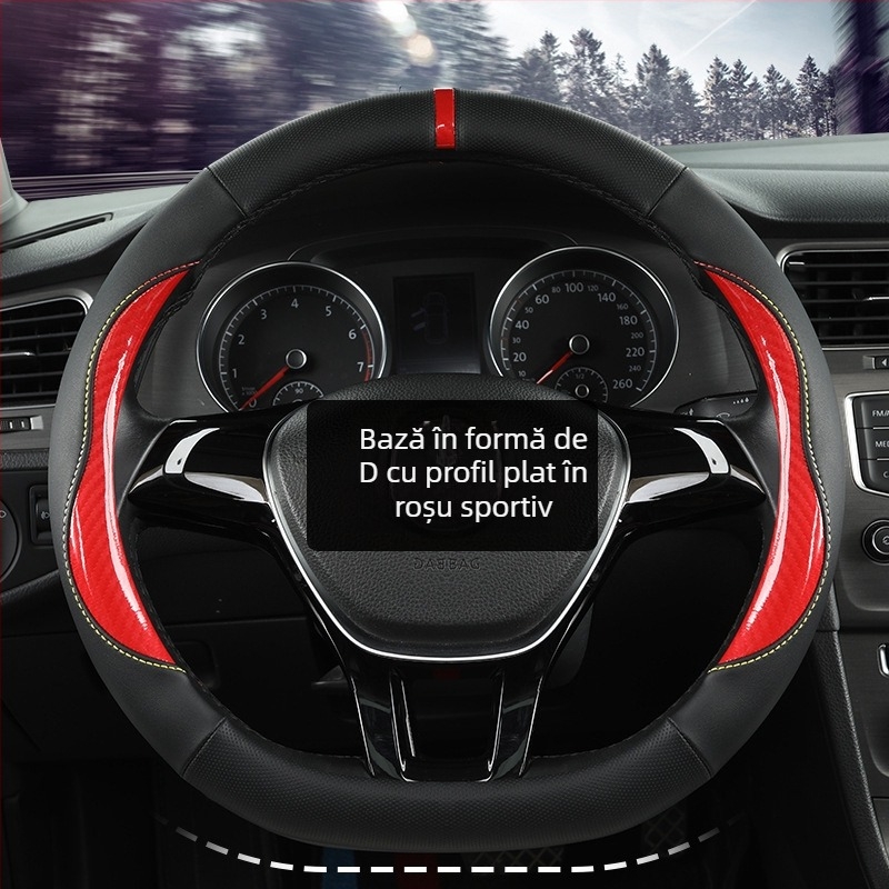 Aolong husă piele volan, potrivire universală, pentru toate anotimpurile, stil exercițiu