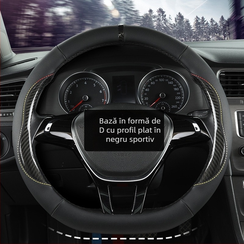 Aolong husă piele volan, potrivire universală, pentru toate anotimpurile, stil exercițiu