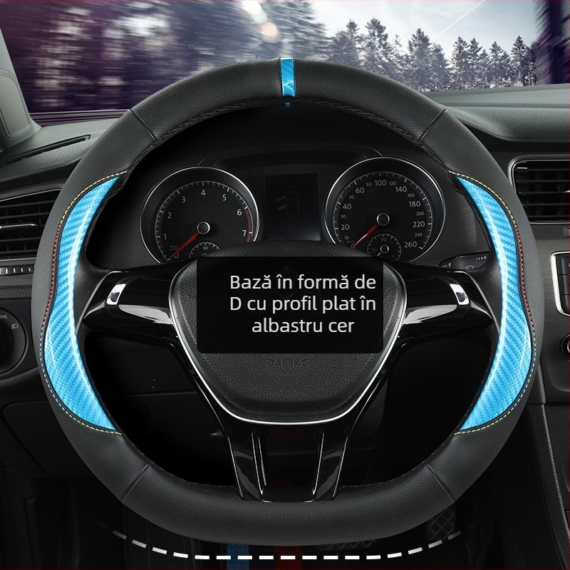 Aolong husă piele volan, potrivire universală, pentru toate anotimpurile, stil exercițiu