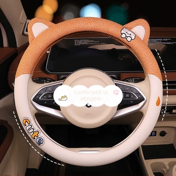 Husă pentru volan Xuan ruyi, fibre sintetice, potrivire universală, pentru toate anotimpurile