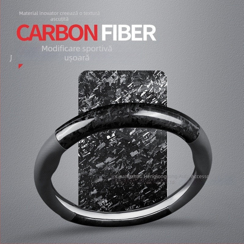 Acoperire sport pentru volan, universală, pentru toate anotimpurile, din fibre sintetice, cusută la mașină, personalizabilă (Model HLT06)