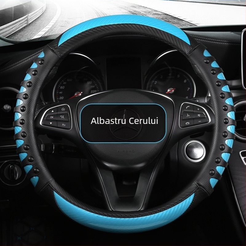 Husă de volan din silicon Kababa driver – stil sport, universal pentru toate anotimpurile, montaj conceput pentru autovehicule