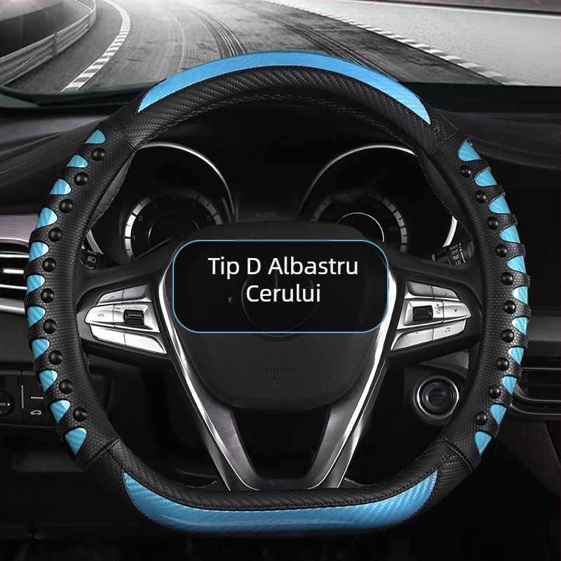 Husă de volan din silicon Kababa driver – stil sport, universal pentru toate anotimpurile, montaj conceput pentru autovehicule