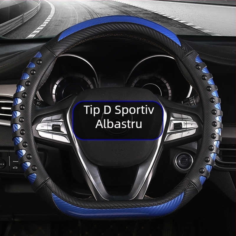 Husă de volan din silicon Kababa driver – stil sport, universal pentru toate anotimpurile, montaj conceput pentru autovehicule