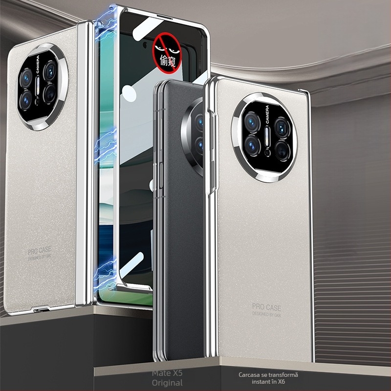 Carcasă Huawei MateX5 – stil minimalist all-inclusive, electroplating, finis mat, anti-cădere, pentru Huawei