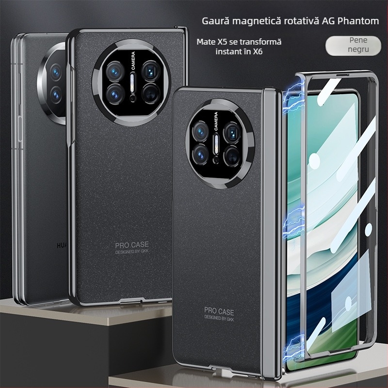 Carcasă Huawei MateX5 – stil minimalist all-inclusive, electroplating, finis mat, anti-cădere, pentru Huawei