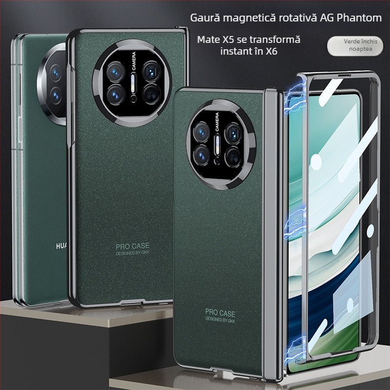 Carcasă Huawei MateX5 – stil minimalist all-inclusive, electroplating, finis mat, anti-cădere, pentru Huawei