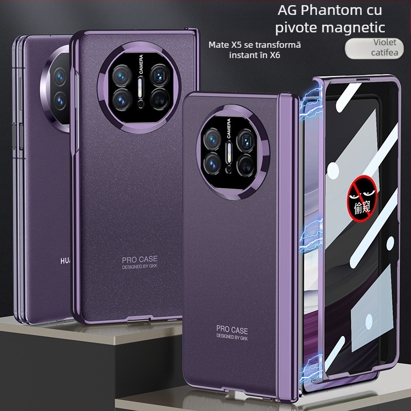 Carcasă Huawei MateX5 – stil minimalist all-inclusive, electroplating, finis mat, anti-cădere, pentru Huawei