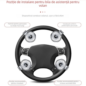 Bilă de asistență pentru volan - aliaj, universal pentru vehicule, Yi Ju, 140 g