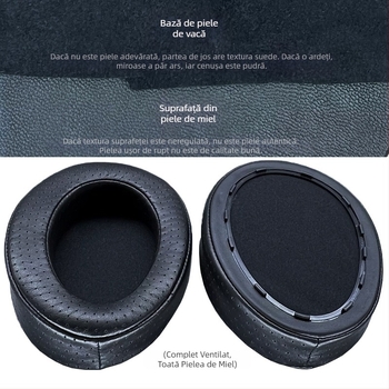 Husă din piele pentru căști ANANDA BT – Dry sound, model ANANDA BT, material: piele naturală, origine: Huizhou, Guangdong