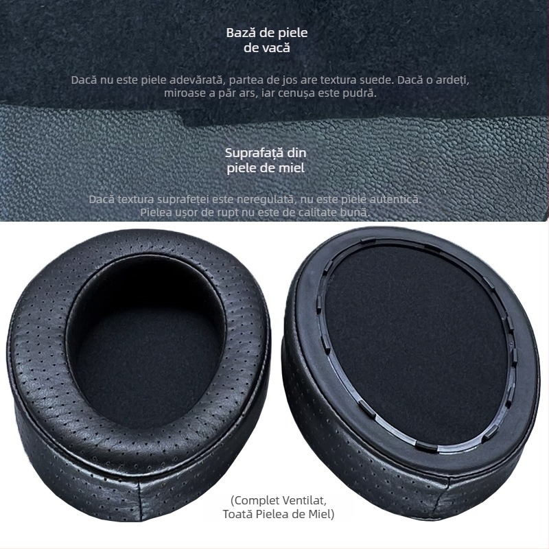 Husă din piele pentru căști ANANDA BT – Dry sound, model ANANDA BT, material: piele naturală, origine: Huizhou, Guangdong