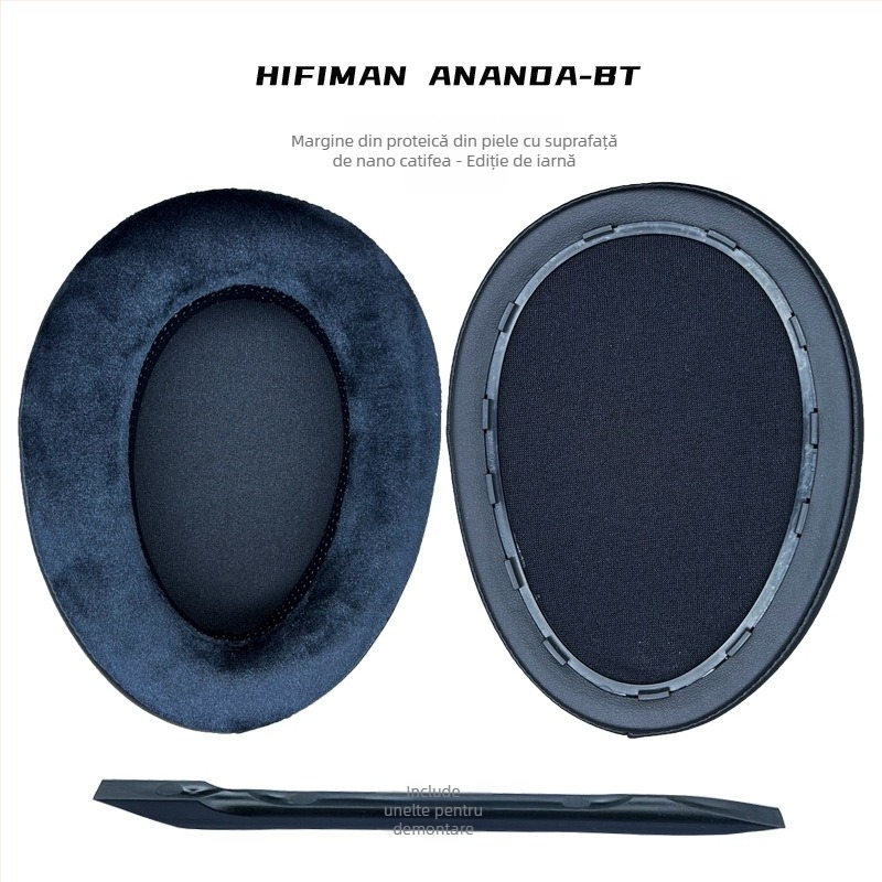 Husă din piele pentru căști ANANDA BT – Dry sound, model ANANDA BT, material: piele naturală, origine: Huizhou, Guangdong