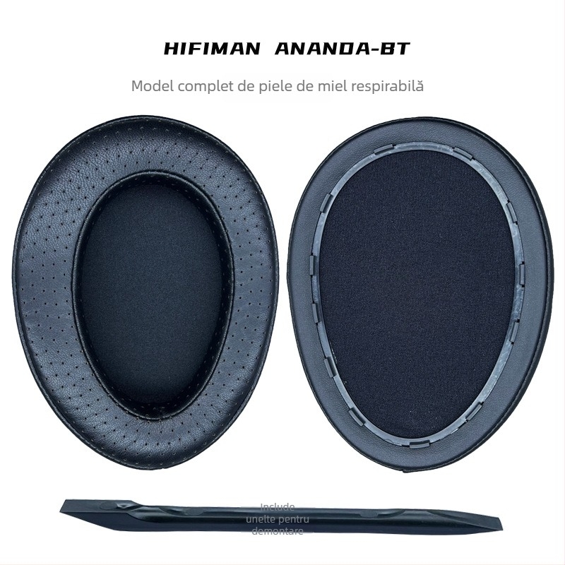 Husă din piele pentru căști ANANDA BT – Dry sound, model ANANDA BT, material: piele naturală, origine: Huizhou, Guangdong