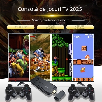 Controler Light Gun cu 4GB RAM, HDMI 2.0, stil arcade vintage