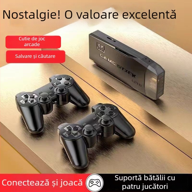 Controler Light Gun cu 4GB RAM, HDMI 2.0, stil arcade vintage