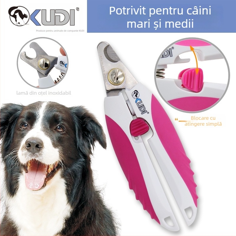 Cooldy Clește pentru unghii de câini, din oțel inoxidabil