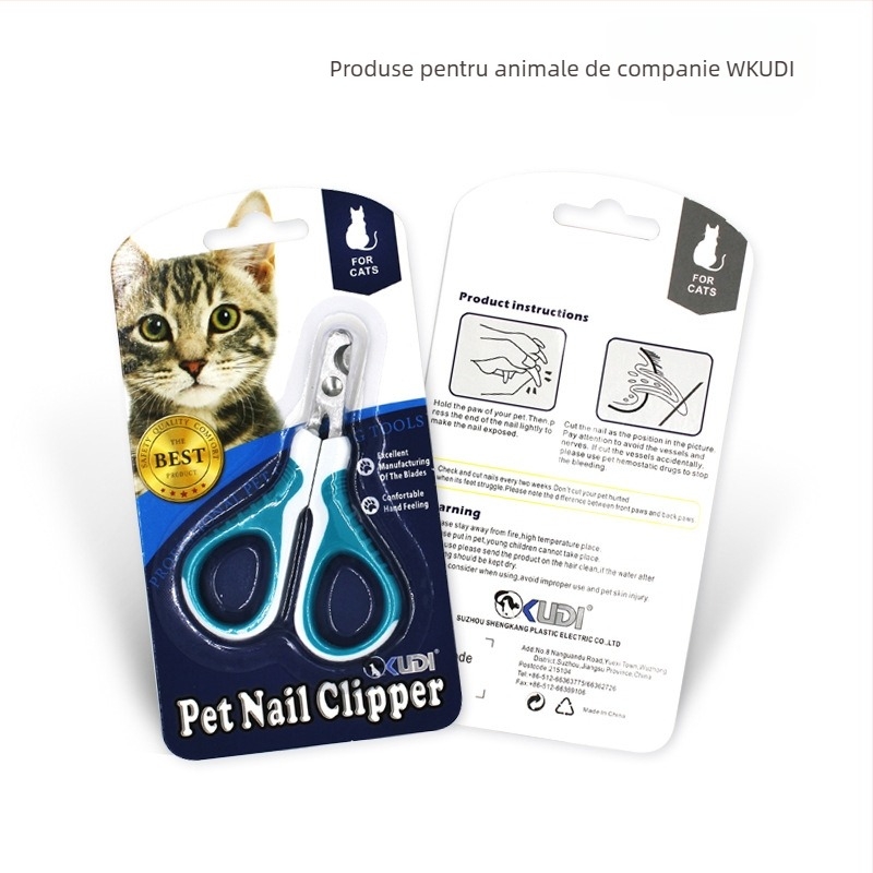 Cooldy Clește pentru unghii de câini, din oțel inoxidabil