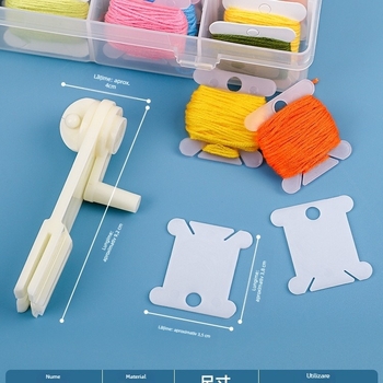 Rotiță Manuală pentru Fir – Broderie Încrucișată – Unealtă de Uz Casnic