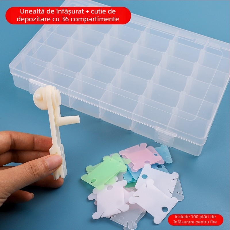 Rotiță Manuală pentru Fir – Broderie Încrucișată – Unealtă de Uz Casnic