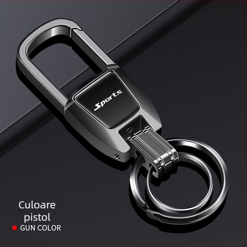 Breloc Bohanya din aliaj de aluminiu pentru Audi A4L/A6L/Q2L/A3L/A7/A8L/Q5L/Q3 – Stil Trend, Personalizabil