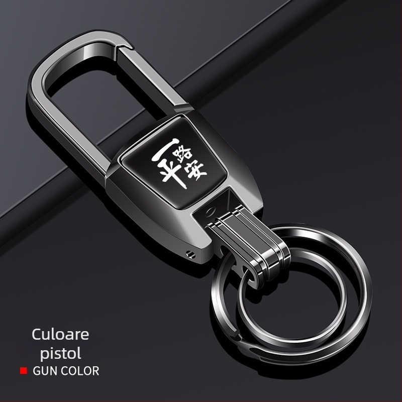 Breloc Bohanya din aliaj de aluminiu pentru Audi A4L/A6L/Q2L/A3L/A7/A8L/Q5L/Q3 – Stil Trend, Personalizabil