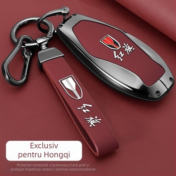 Carcasă pentru cheie Hongqi HS5, aliaj de zinc, stil retro