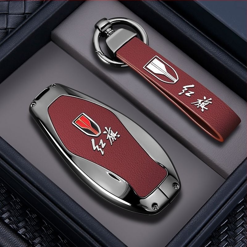 Carcasă pentru cheie Hongqi HS5, aliaj de zinc, stil retro