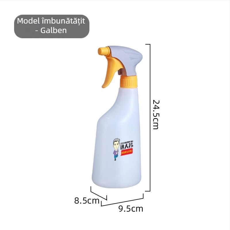 Master Su sticluță de pulverizator din plastic, portabilă pentru grădină și horticultură