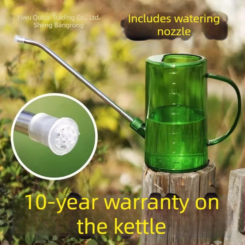 Qitazz Cană de udare pentru flori, cioc lung, Material POM, Design Scandinav Simplu, Conectare rapidă