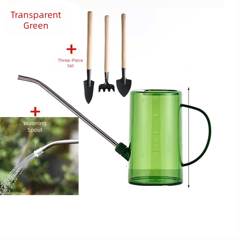 Qitazz Cană de udare pentru flori, cioc lung, Material POM, Design Scandinav Simplu, Conectare rapidă