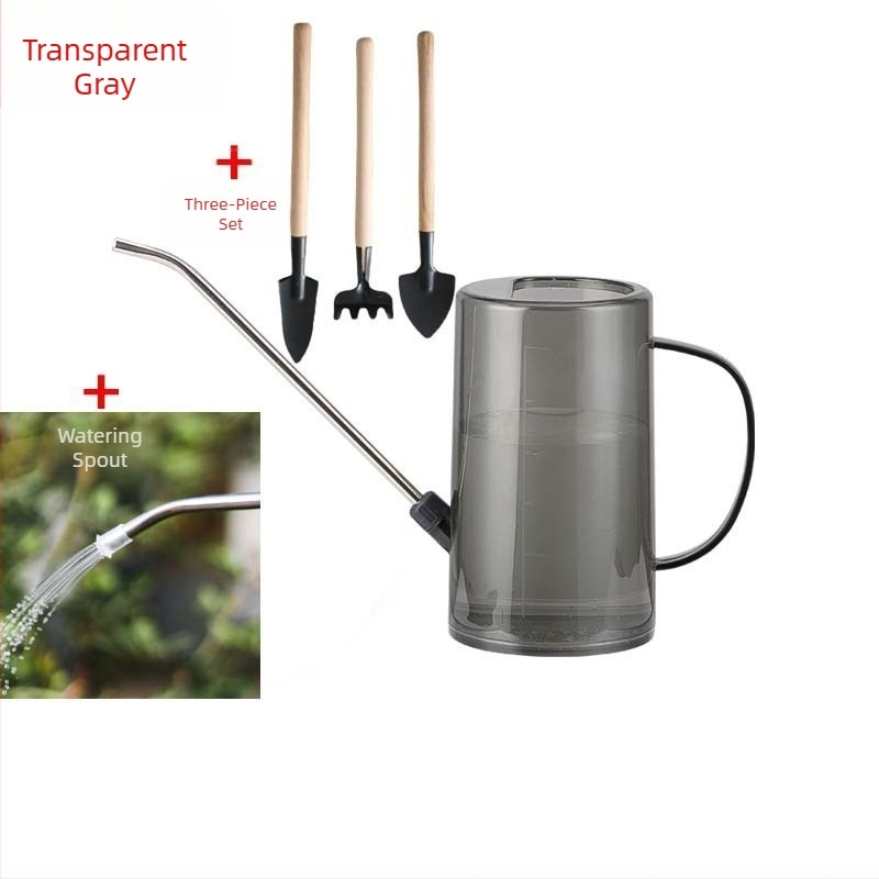 Qitazz Cană de udare pentru flori, cioc lung, Material POM, Design Scandinav Simplu, Conectare rapidă