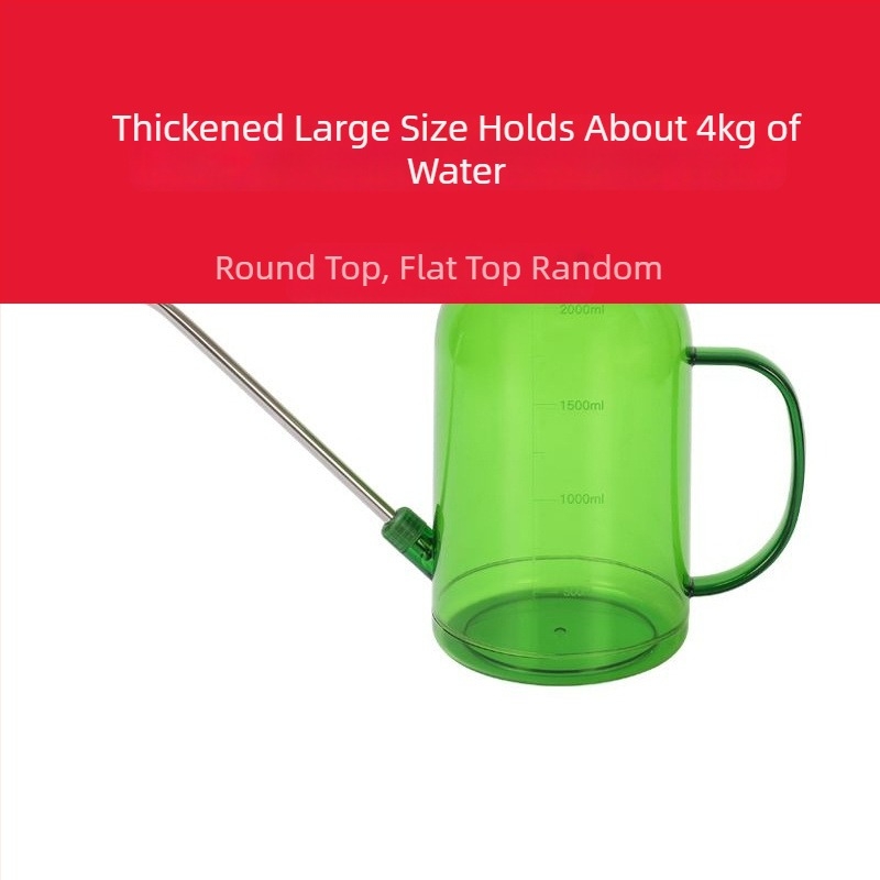 Qitazz Cană de udare pentru flori, cioc lung, Material POM, Design Scandinav Simplu, Conectare rapidă