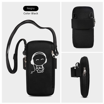 Geantă de braț pentru telefon, unisex, Oxford, impermeabilă, ușoară