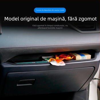 Covor siliconic pentru spațiul de depozitare din consola centrală Toyota RAV4 2020-2023 – Rongfang Weilanda protecție depozitare