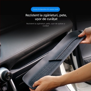 Covor siliconic pentru spațiul de depozitare din consola centrală Toyota RAV4 2020-2023 – Rongfang Weilanda protecție depozitare