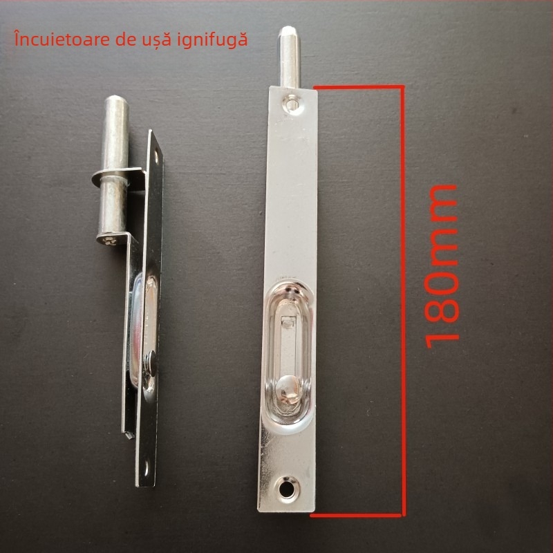 Mecanism de bolt ascuns pentru uși antifurt și uși de incendiu, oțel inoxidabil, model 31, bolt greu, finisaj deschis, stil modern minimalist