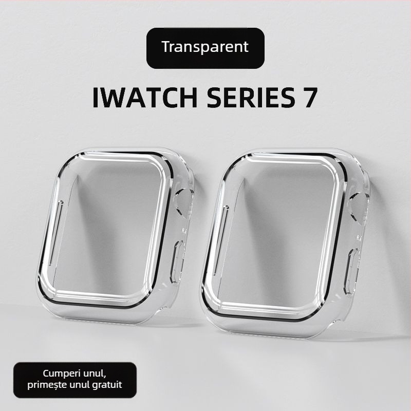 Carcasă pentru Apple Watch cu husă protector ultra-integrată (material PET, marcă: Alte, zonă principală de vânzare: Alte, marcă privată: Nu)