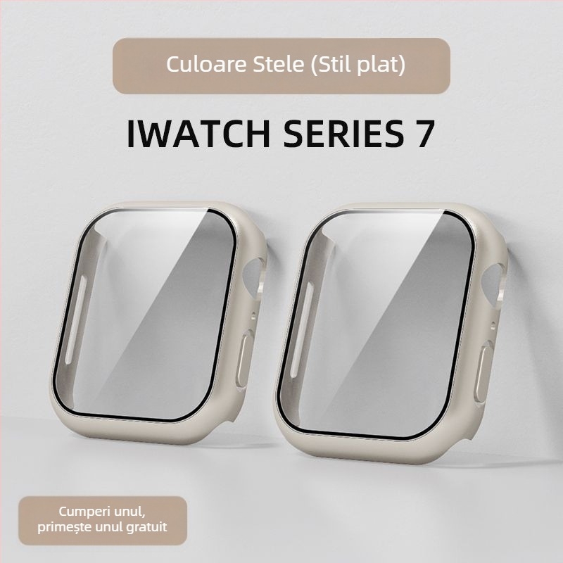 Carcasă pentru Apple Watch cu husă protector ultra-integrată (material PET, marcă: Alte, zonă principală de vânzare: Alte, marcă privată: Nu)