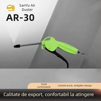 Pistol pneumatic pentru suflarea prafului Sanyu AR-10 – piston din cauciuc, conector PP-20, pentru automobile, camioane și atelier