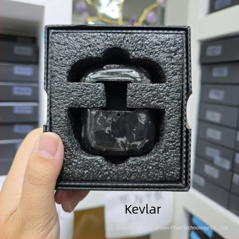 Carcasă AirPods 4 – Kevlar, fabricată manual, universală, YQ