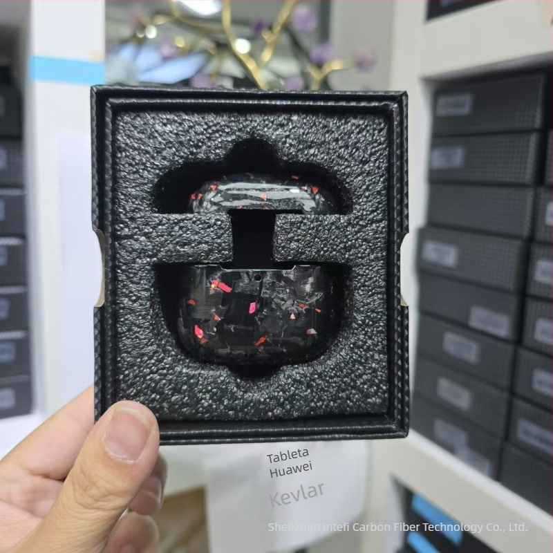 Carcasă AirPods 4 – Kevlar, fabricată manual, universală, YQ