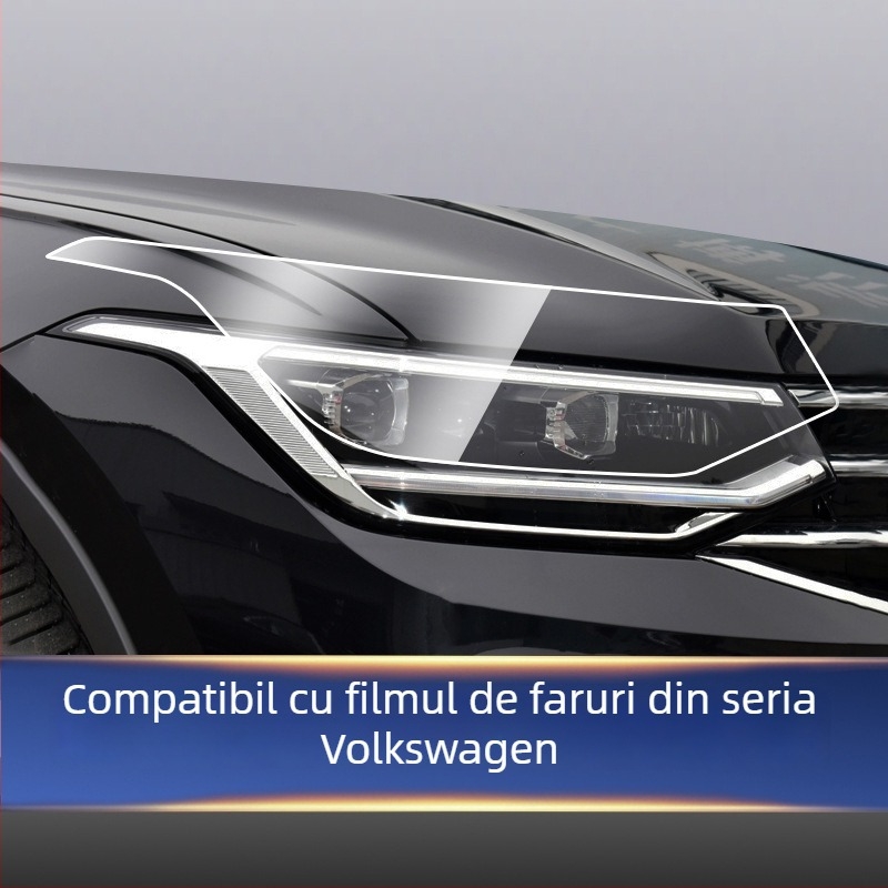 Film hidrogel pentru faruri, modele Audi, turnare dintr-o bucată, rezistent la zgârieturi și uzură.