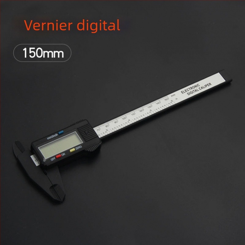 Caliper digital pentru uz casnic, cu afișaj digital, din oțel cu conținut înalt de carbon